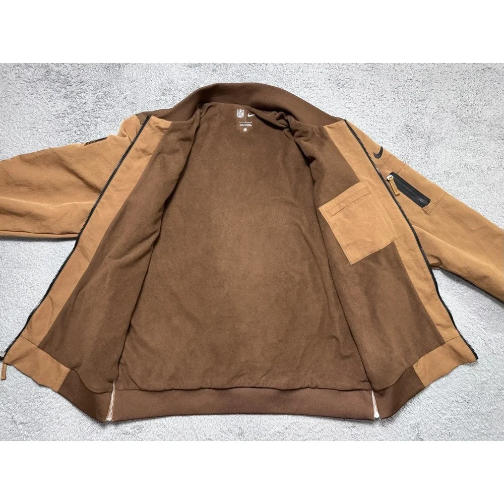 Nike 2024 Philadelphia Eagles Men's L Salute To Service Full-Zip Jacket Bomber